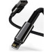 Baseus Дата кабель USB 2.0 AM to Lightning 2.0m 2.4A black Baseus (CALWJ-A01)