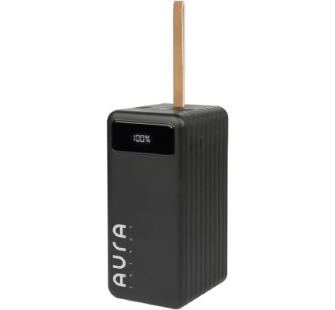 AURA Батарея універсальна AURA NRG-P100 100000mAh 22.5W Black (PBANRG-P100B)
