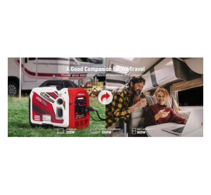 maXpeedingRODS Генератор maXpeedingRODS MXR4000, інверторний, 3.5kW, ручний старт (MXR4000)