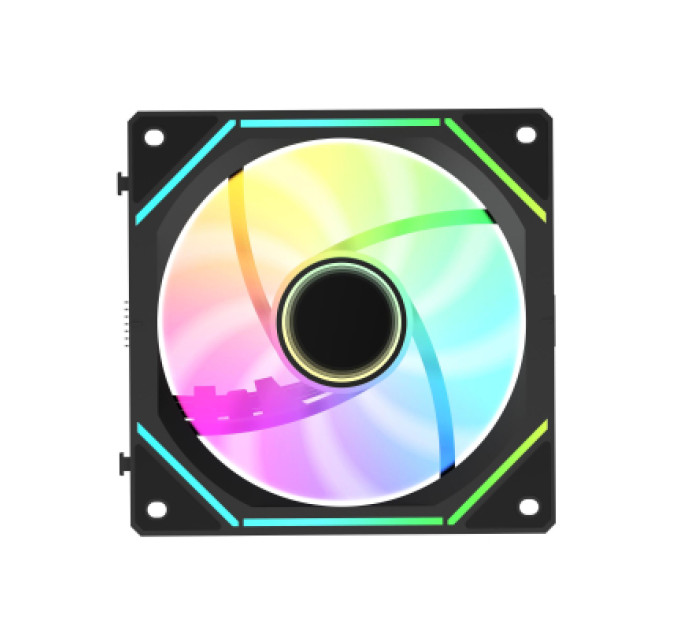 OCYPUS Кулер до корпусу OCYPUS GAMMA F12 UNI ARGB чорний (GAMMA-F12-BK1AM01U-GL)