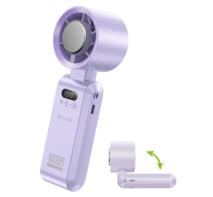 BAVIN Вентилятор BAVIN BF-004 ICE CUBE TURBO FUN 10000RPM Violet (BF-004 VL)