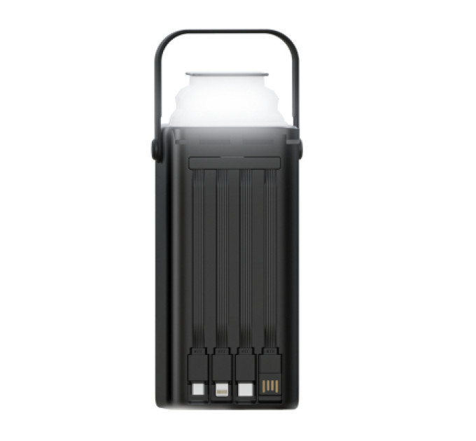 XO Батарея універсальна XO 30000mAh, PD/20W, QC/22,5W, Lamp, black (XO-PR285)