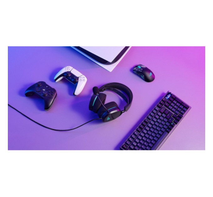 ASUS Навушники ASUS ROG Pelta Core USB-C RGB Black (90YH04E200-BHUA00)