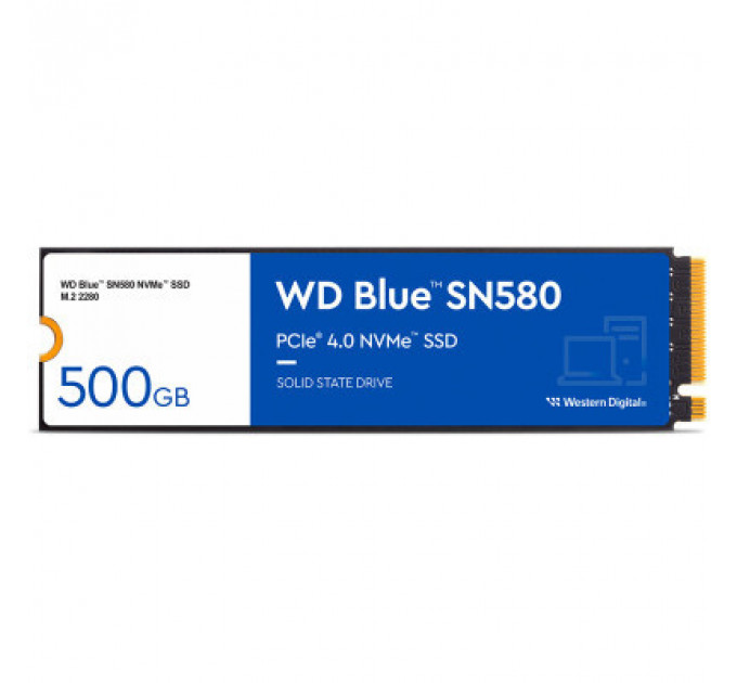 Накопичувач SSD M.2 2280 500GB SN580 Blue WD (WDS500G3B0E)