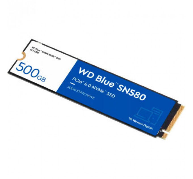 Накопичувач SSD M.2 2280 500GB SN580 Blue WD (WDS500G3B0E)