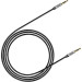 Baseus Кабель мультимедійний Jack 3.5mm Yiven M30 M/M 1m silver-black Baseus (CAM30-BS1)