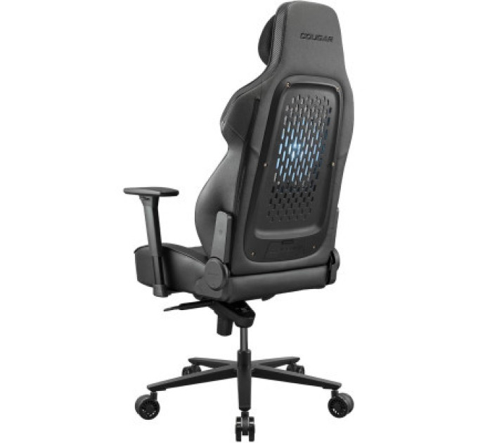 Cougar Крісло ігрове NxSys Aero Black, колір чорний