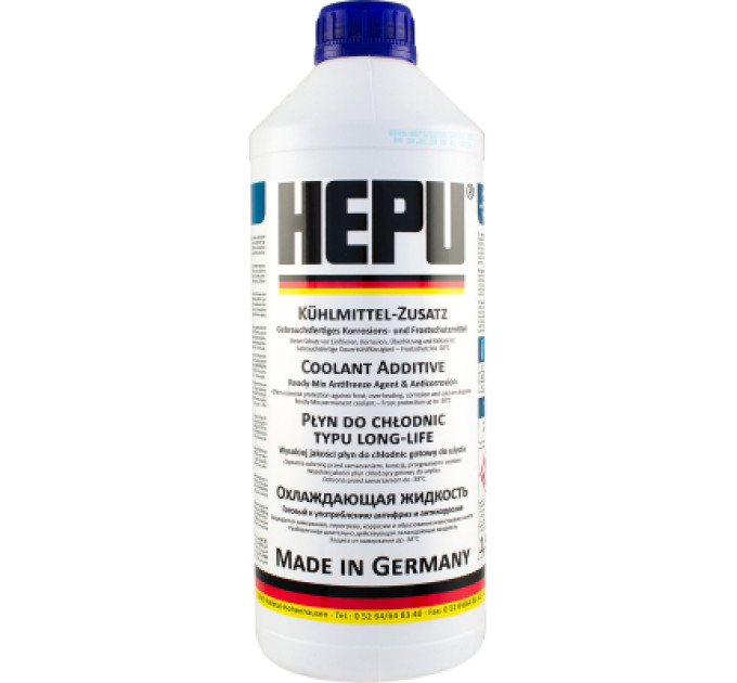HEPU Антифриз HEPU 1.5л blue (P900-RM11)