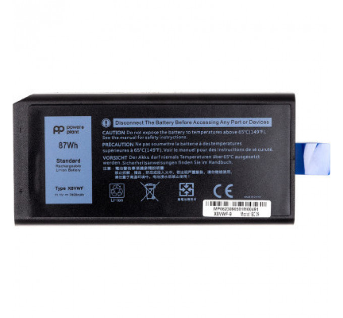 Акумулятор до ноутбука DELL Latitude E5404 (X8VWF) 11.1V 7800mAh PowerPlant (NB441938)