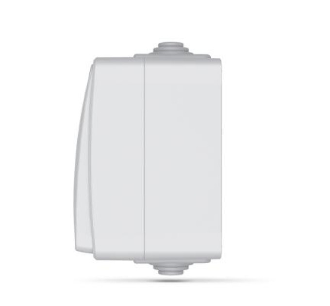 Videx Вимикач Videx BINERA IP65 зовнішній 1кл сірий (VF-BNW11-36125)