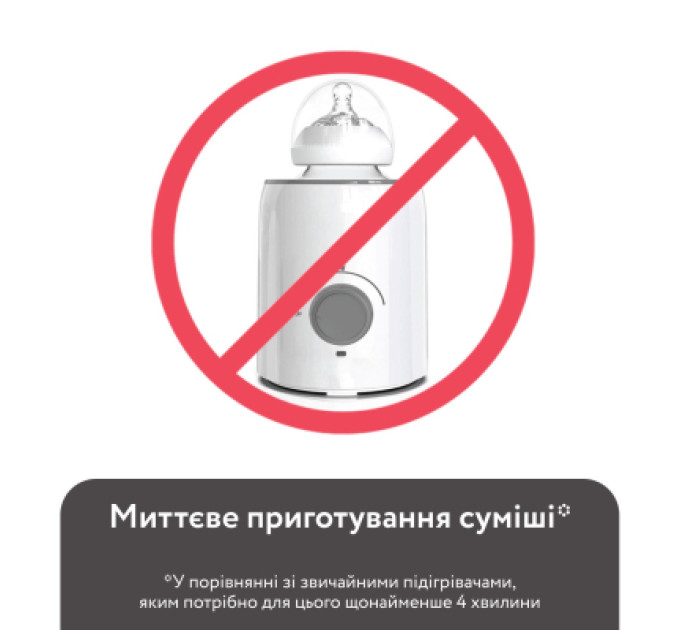 Baby Brezza Машина для приготування дитячої суміші Baby Brezza Підігрівач води для дитячої суміші Instant Warmer, білий (BRZ0057)