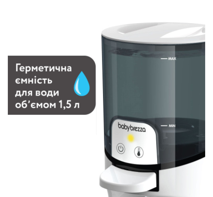 Baby Brezza Машина для приготування дитячої суміші Baby Brezza Підігрівач води для дитячої суміші Instant Warmer, білий (BRZ0057)