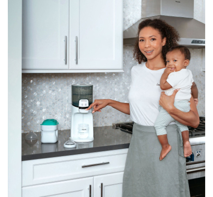 Baby Brezza Машина для приготування дитячої суміші Baby Brezza Підігрівач води для дитячої суміші Instant Warmer, білий (BRZ0057)
