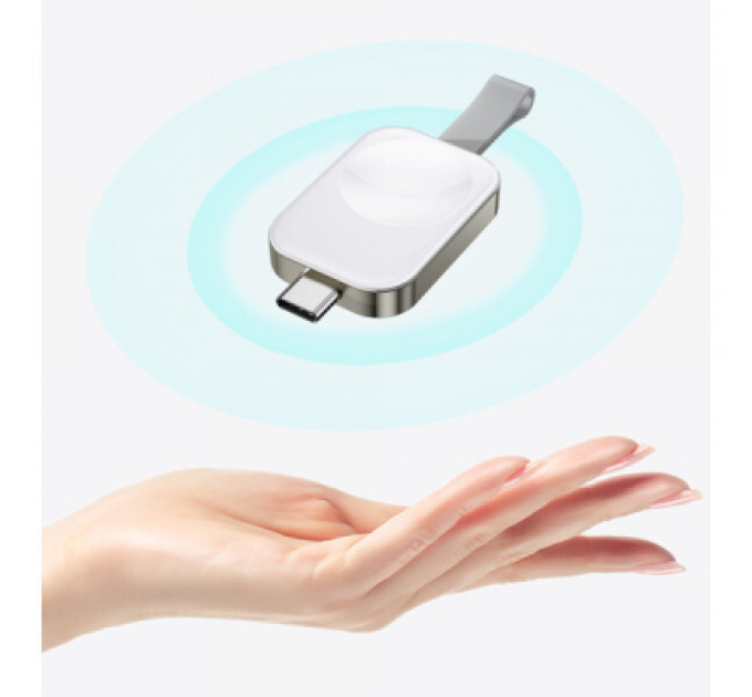 Зарядний пристрій Essager Wireless charger for smart watch USB-C (EWXT-YB02-Z)