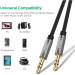 Кабель мультимедійний 3.5mm M to 3.5mm M 0.5m AV119 black Ugreen (10732)