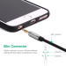 Кабель мультимедійний 3.5mm M to 3.5mm M 0.5m AV119 black Ugreen (10732)