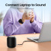 Кабель мультимедійний 3.5mm M to 3.5mm M 0.5m AV119 black Ugreen (10732)