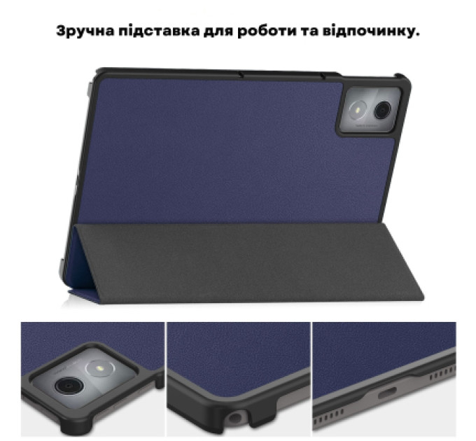 Чохол до планшета BeCover Smart Case Lenovo Idea Tab/K11 (2nd Gen) TB336/Xiaoxin Pad (2025) 11" Deep Blue (714096)