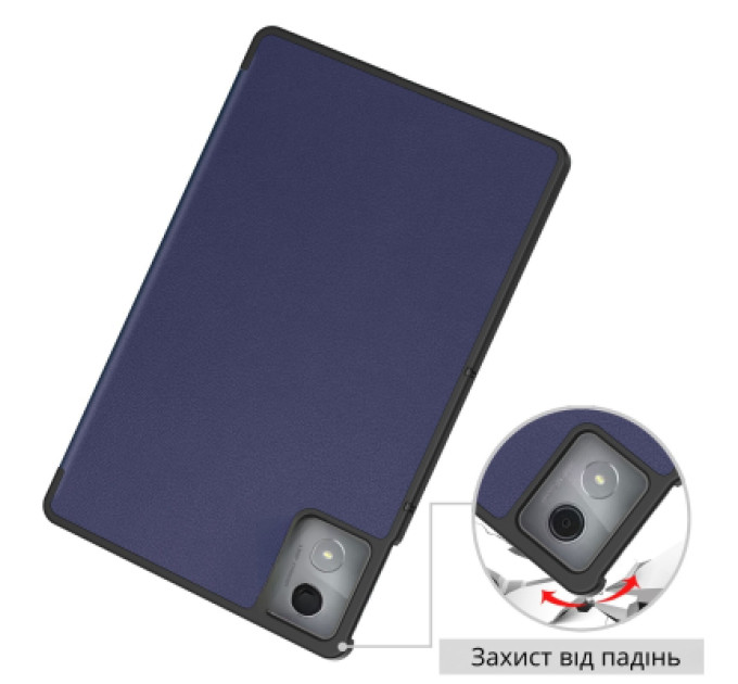 Чохол до планшета BeCover Smart Case Lenovo Idea Tab/K11 (2nd Gen) TB336/Xiaoxin Pad (2025) 11" Deep Blue (714096)