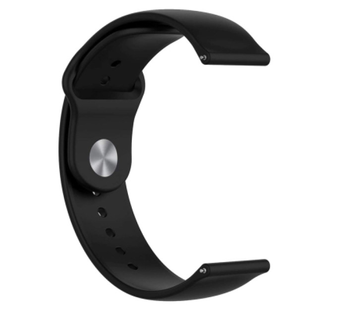 Ремінець до смарт-годинника Armorstandart Silicone Watch Strap 20mm Black (ARM60350)
