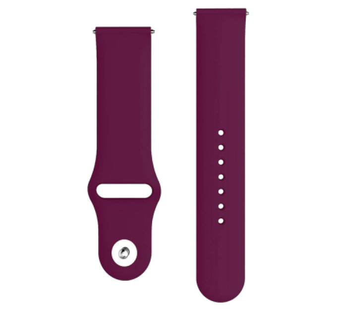 Ремінець до смарт-годинника Armorstandart Silicone Watch Strap 20mm Marsala (ARM60520)