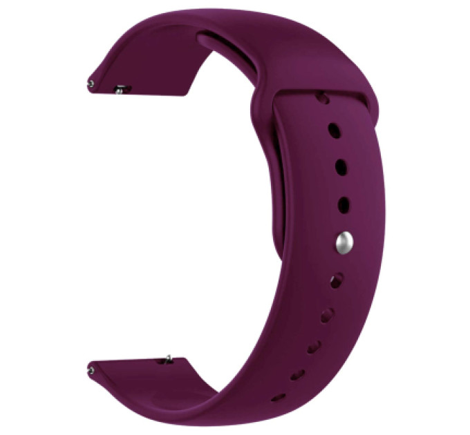 Ремінець до смарт-годинника Armorstandart Silicone Watch Strap 20mm Marsala (ARM60520)