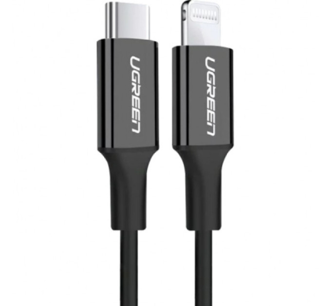 Дата кабель USB-C to Lightning 2.0m 3A US171 black UGREEN (60752)