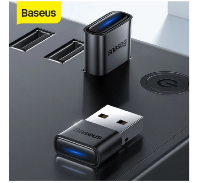 Bluetooth-адаптер Baseus USB 3.0 Bluetooth 5.0 BA04 Black (ZJBA000001)
