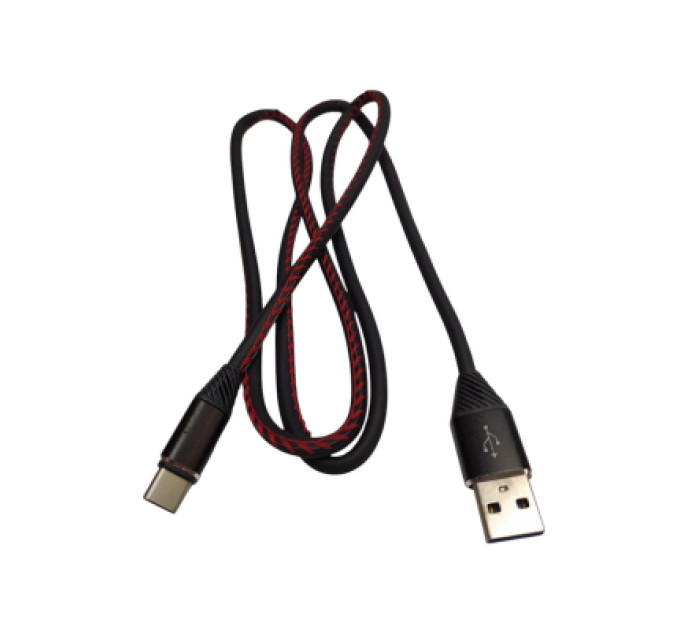Дата кабель USB 2.0 AM to USB-C 1.0m 2.4A black XoKo (XK-CTC-005-BK)