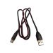 Дата кабель USB 2.0 AM to USB-C 1.0m 2.4A black XoKo (XK-CTC-005-BK)