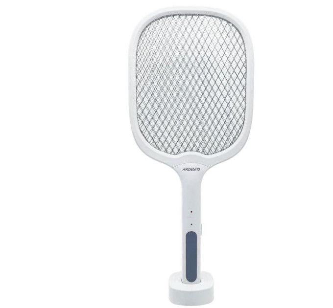 ARDESTO HA Електричний знищувач комах ARDESTO, сітка 3000 В, акум. 1200 мА•год, USB micro-B > USB-A, білий