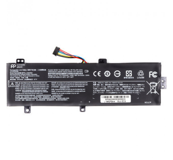 Акумулятор до ноутбука LENOVO IdeaPad 310-15 (L15M2PB4) 7.6V 3910mAh PowerPlant (NB482023)