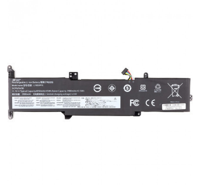 Акумулятор до ноутбука LENOVO Ideapad 3-15 (L19D3PF5) 11.1V 3980mAh PowerPlant (NB482047)