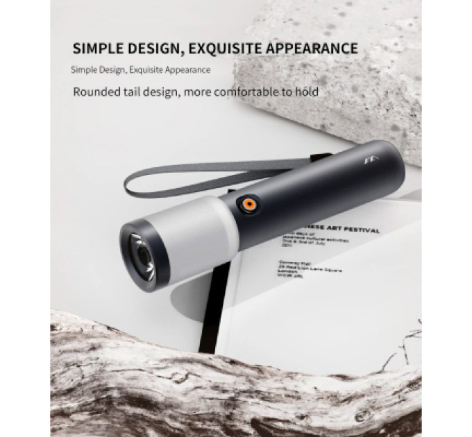 Xiaomi Ліхтар Xiaomi Jimihome Flashlight Black (JM-G3801)