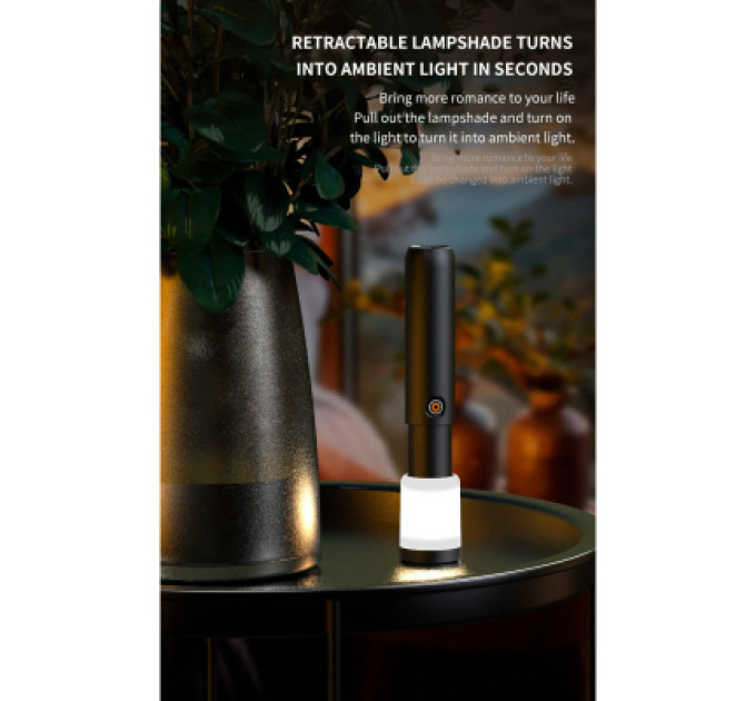 Xiaomi Ліхтар Xiaomi Jimihome Flashlight Black (JM-G3801)