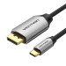 Vention Дата кабель USB 3.0 A Male to C Male Cable 1.5M Black PVC Type VENTION (COZBG)