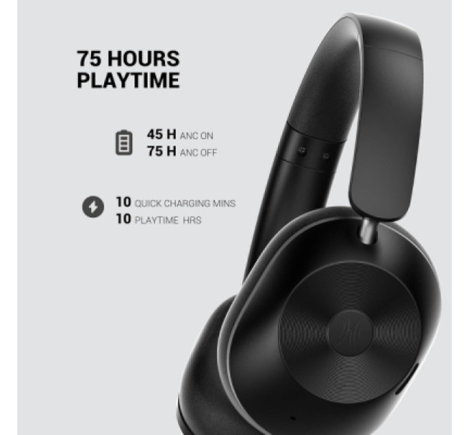 OneOdio Навушники OneOdio A5 Bluetooth/ANC Black (A5 Black)