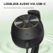 OneOdio Навушники OneOdio A6, Bluetooth + USB-C Hybrid ANC Black (A6 Black)