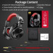 OneOdio Навушники OneOdio A71 3,5мм/6,35мм Black/Red (A71 Red)
