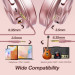OneOdio Навушники OneOdio Fusion A70 Bluetooth+3,5мм/6,35мм Rose/Gold (A70 Rose Gold)