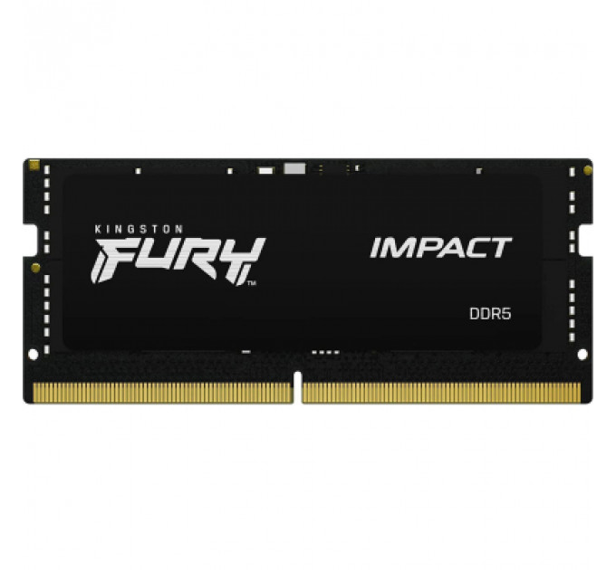 Модуль пам'яті для ноутбука SoDIMM DDR5 16GB 6000 MHz Impact Kingston Fury (ex.HyperX) (KF564S38IB-16)