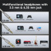 OneOdio Навушники OneOdio Pro 10 3,5мм/6,35мм Silver (Pro 10 Silver)