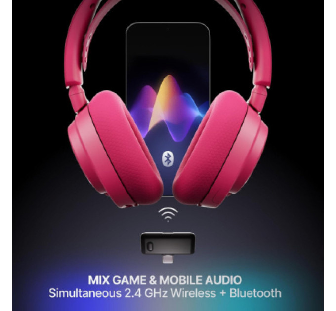 SteelSeries Навушники SteelSeries Arctis Nova 7 Gen 2 Wireless Magenta (61732)