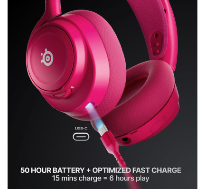 SteelSeries Навушники SteelSeries Arctis Nova 7 Gen 2 Wireless Magenta (61732)