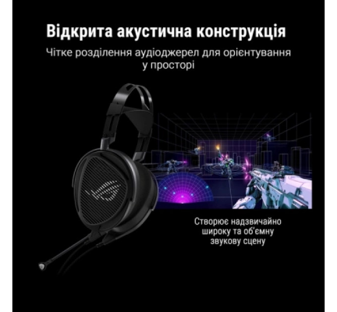 ASUS Навушники ASUS ROG Kithara Black (90YH0470-BHUA00)
