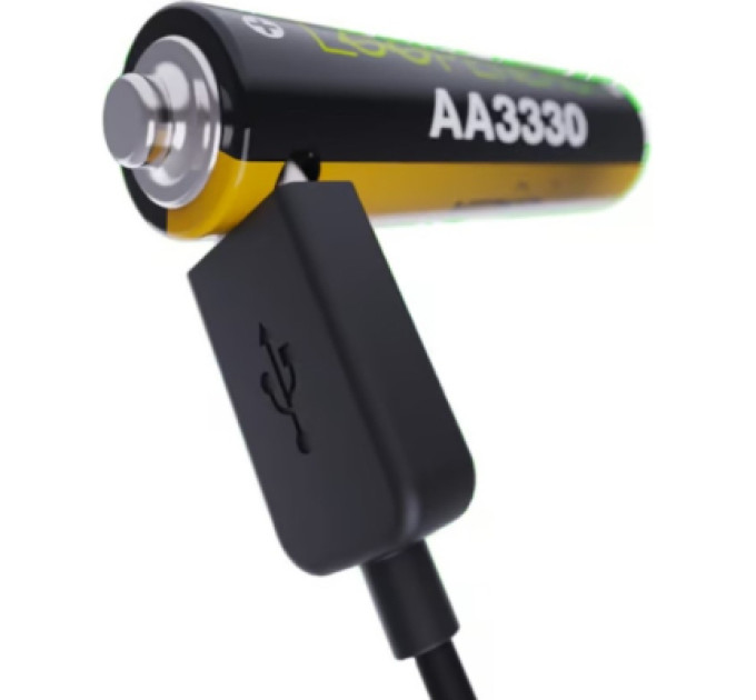 Verico Акумулятор Verico AA USB Type-C 2220mAh/3330mWh-1.5V Li-ion 4шт./уп. (Loop Energy PRO) (1UDBT-A6WEAC-NN)