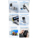 Essager Зчитувач флеш-карт Essager USB-C + USB-A to Micro SD black (EDKTF-QW0G-P)