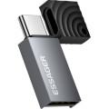 Essager Зчитувач флеш-карт Essager USB-C + USB-A to Micro SD black (EDKTF-QW0G-P)