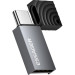 Essager Зчитувач флеш-карт Essager USB-C + USB-A to Micro SD black (EDKTF-QW0G-P)