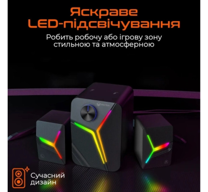Meetion Акустична система Meetion SP2111 Black (MT-SP2111BT-A)